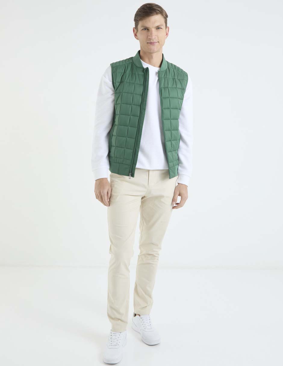 Chaleco Contempo capitonado para hombre