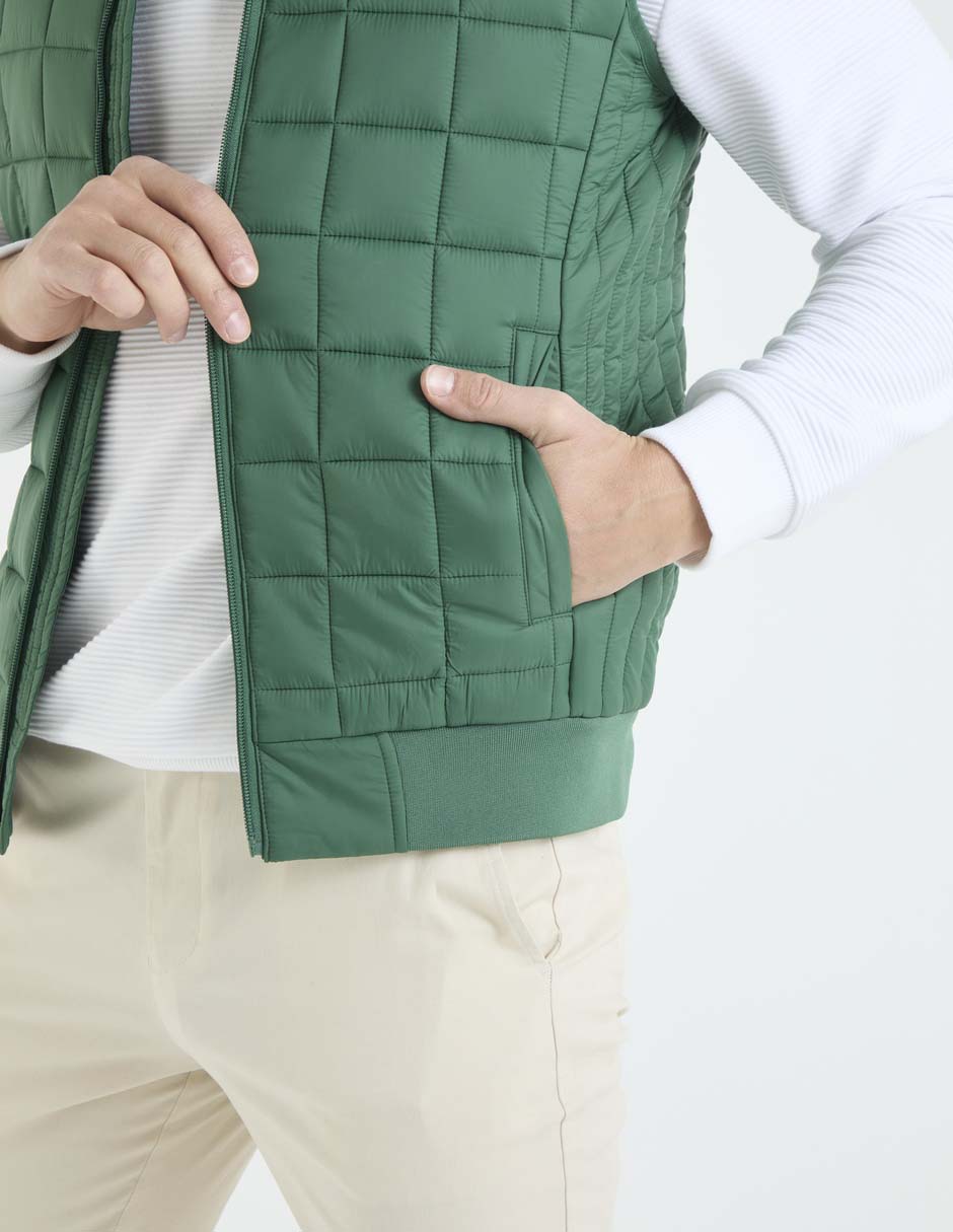 Chaleco Contempo capitonado para hombre