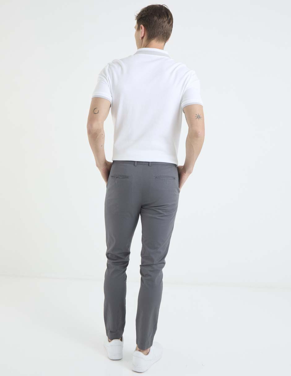 Pantalón chino slim para hombre 4