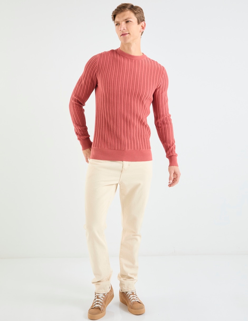Suéter cuello redondo para hombre 3