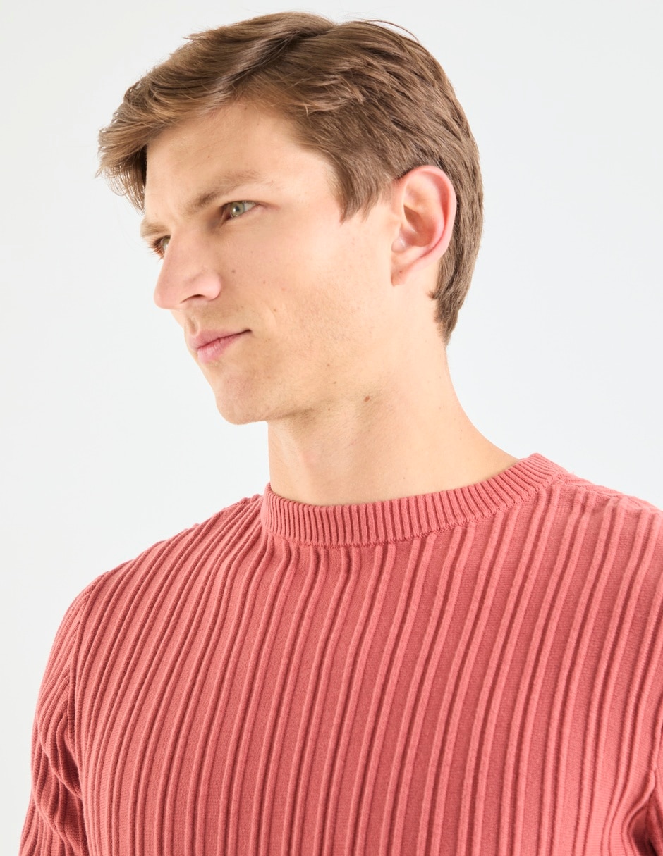 Suéter cuello redondo para hombre 5