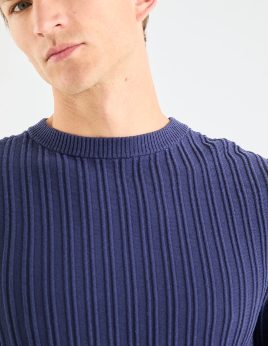 Suéter Contempo cuello redondo para hombre