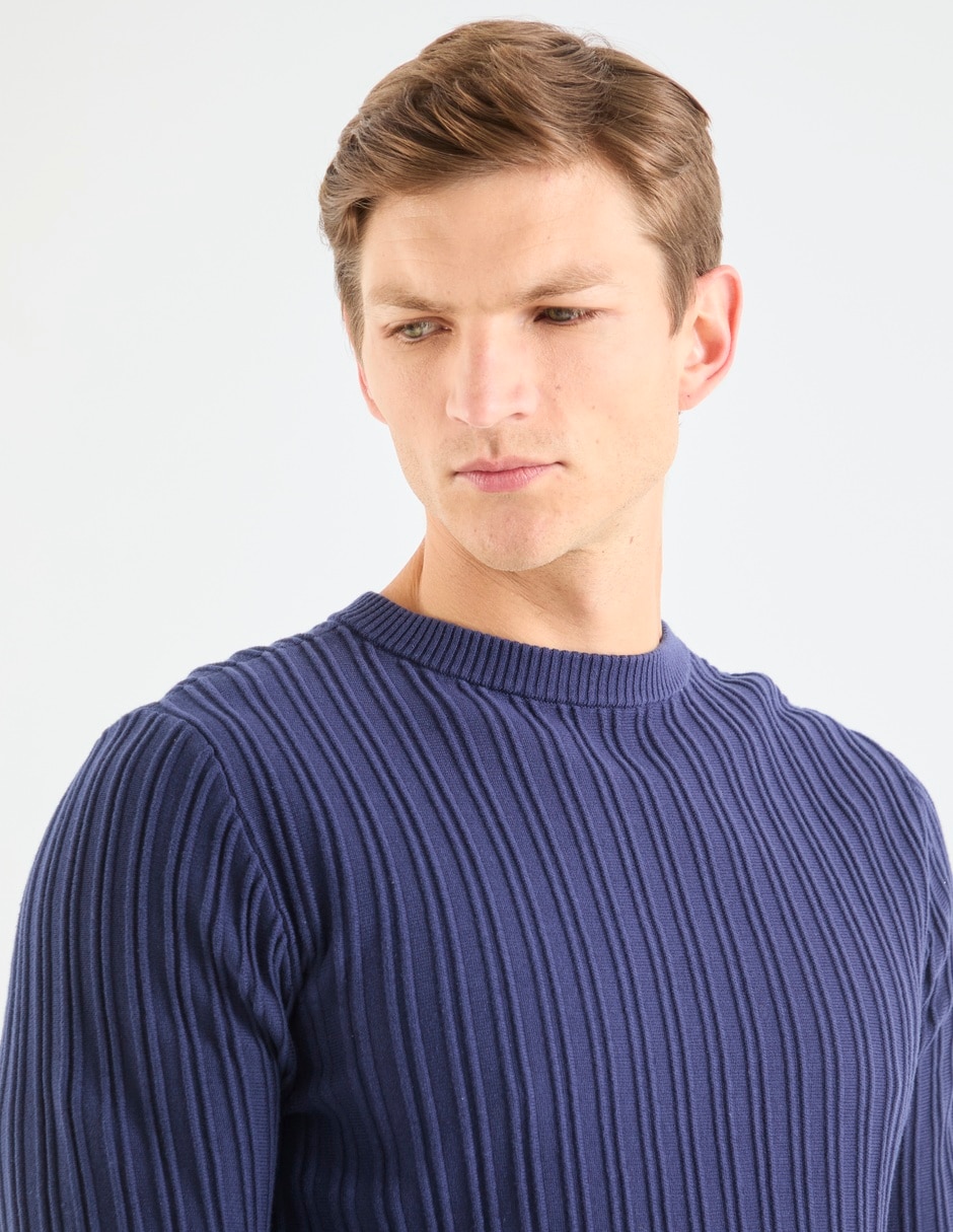 Suéter Contempo cuello redondo para hombre