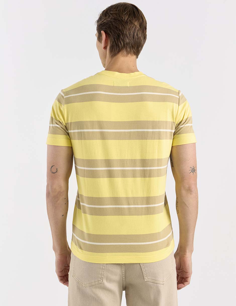 Playera cuello redondo para hombre 2