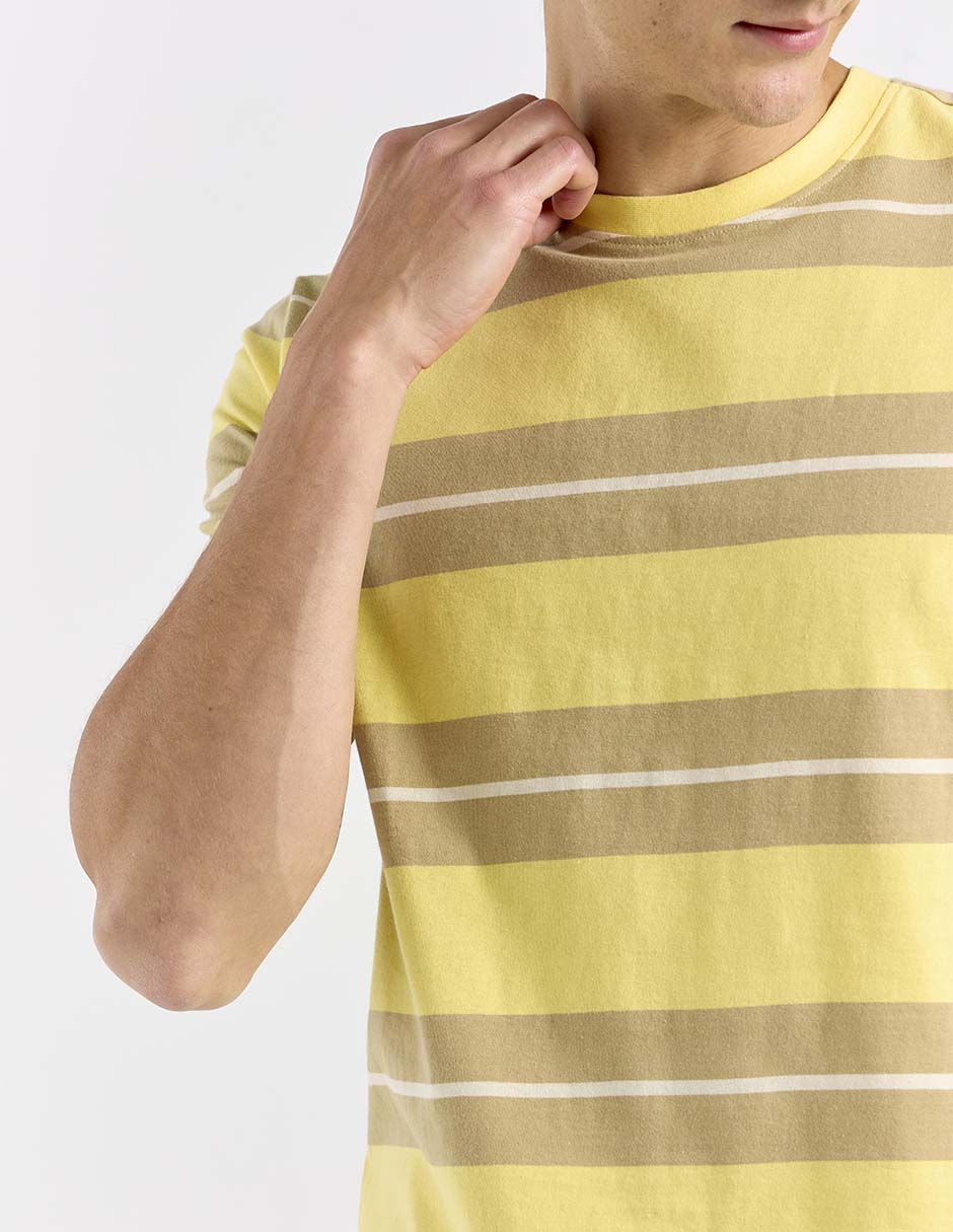 Playera cuello redondo para hombre 4
