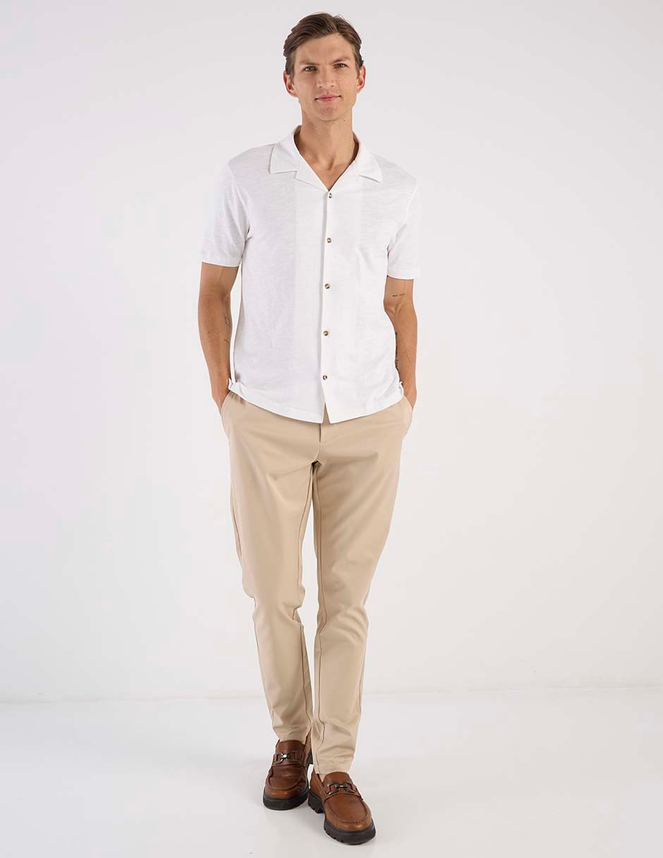Pantalón casual chino slim para hombre 5