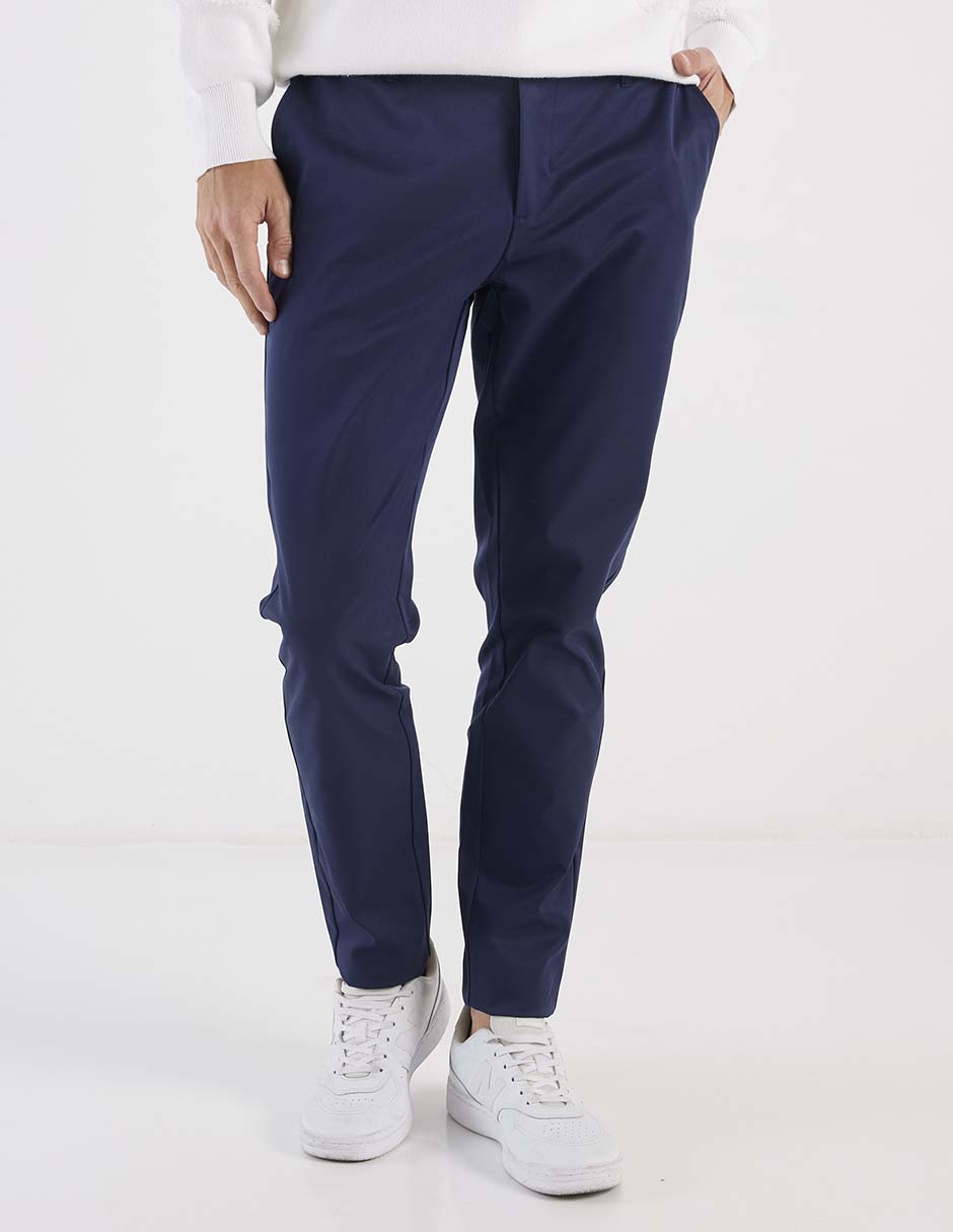 Pantalón casual chino slim para hombre