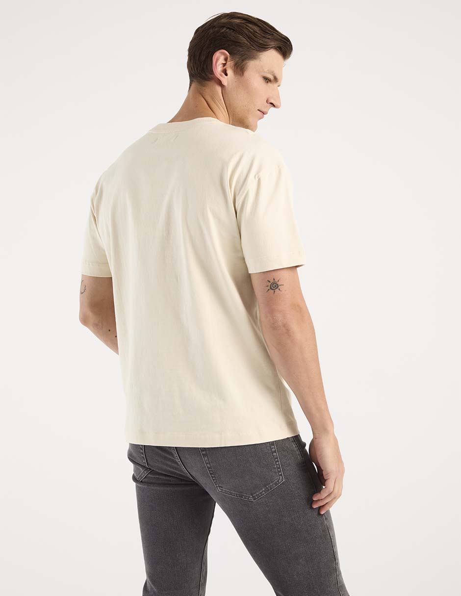 Playera cuello redondo para hombre 2