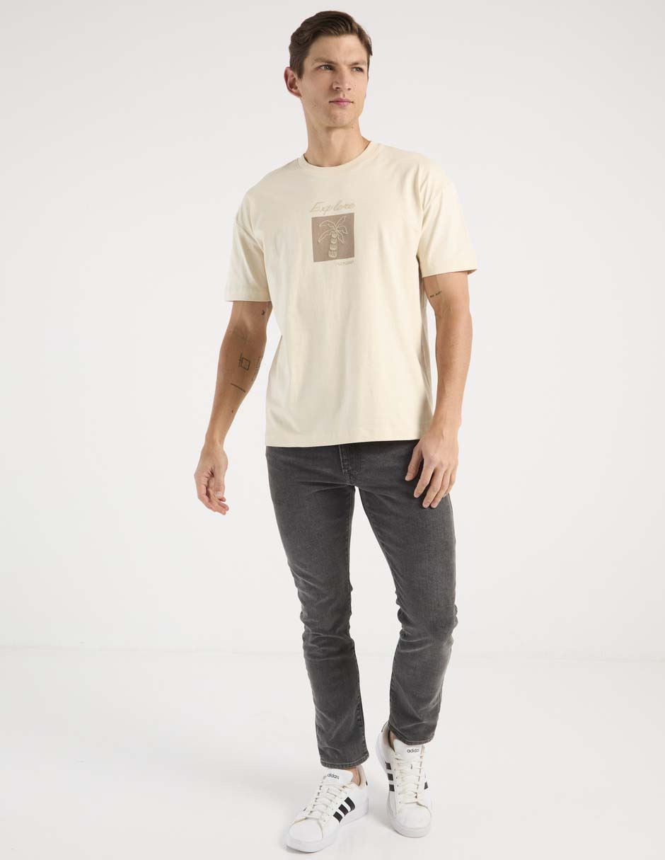 Playera cuello redondo para hombre 3