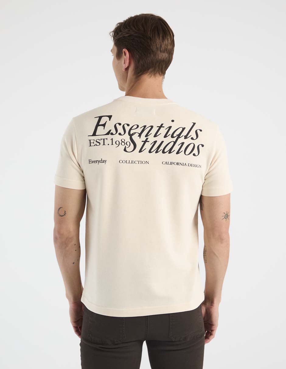 Playera Contempo cuello redondo para hombre