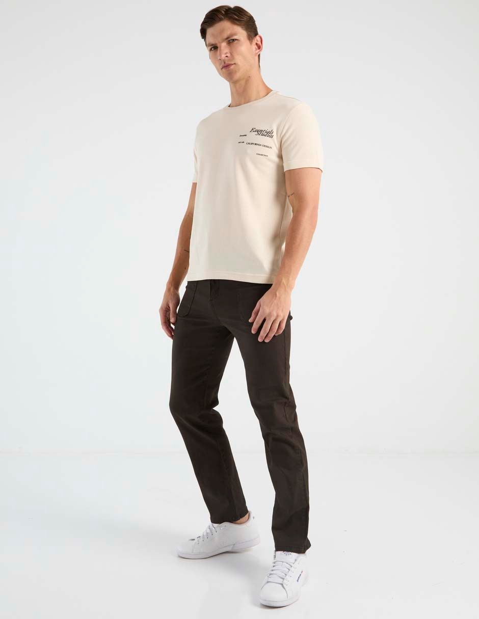 Playera Contempo cuello redondo para hombre