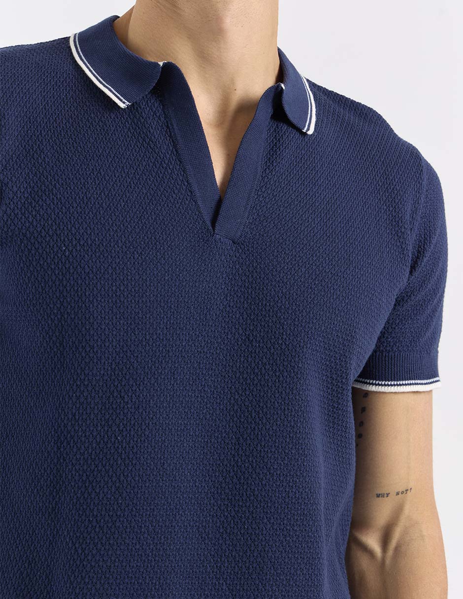 Playera tipo polo Contempo para hombre