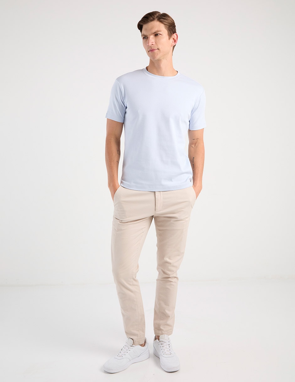 Playera cuello redondo para hombre 2
