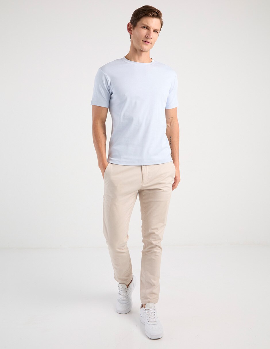 Playera cuello redondo para hombre 3