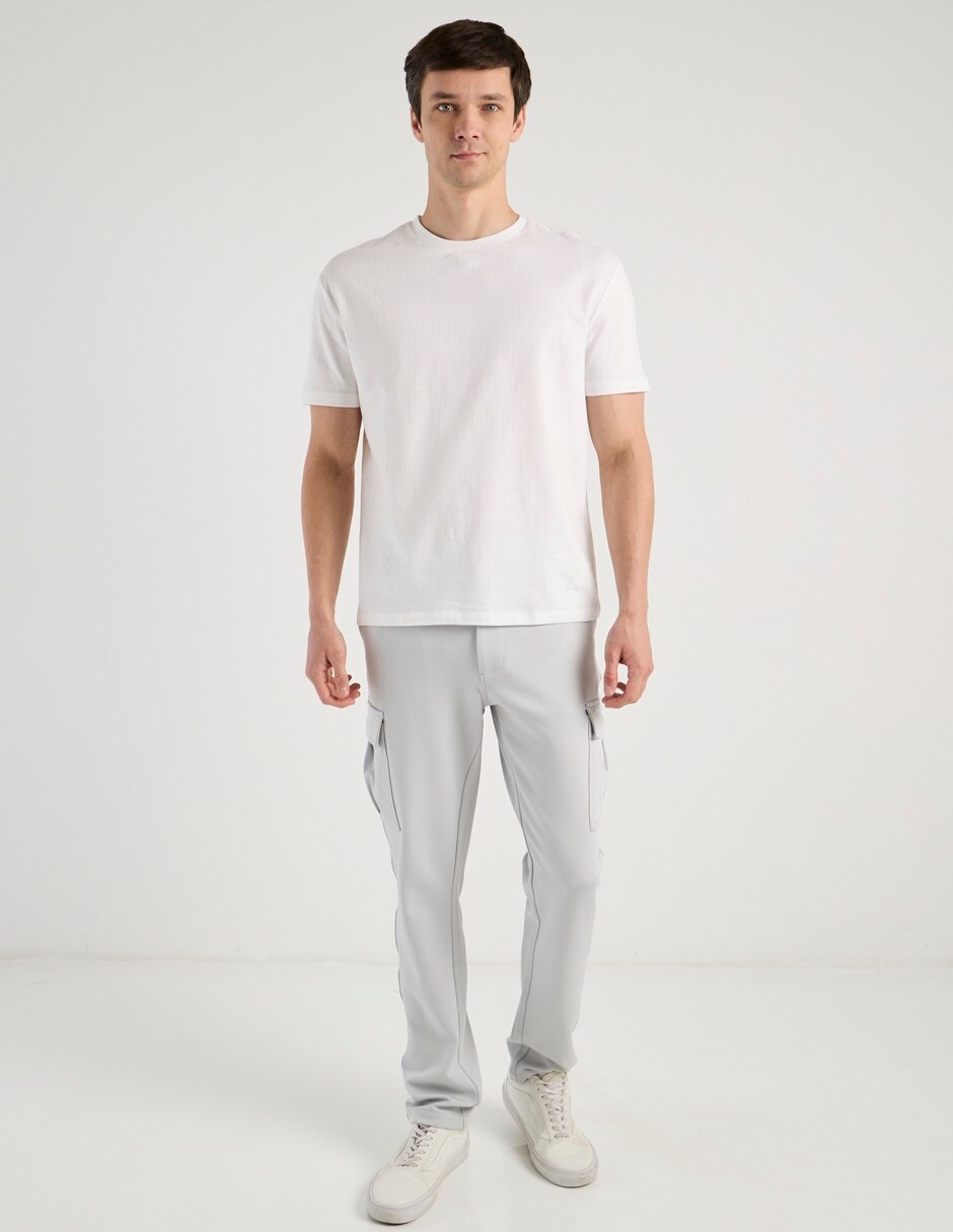 Playera cuello redondo para hombre 2