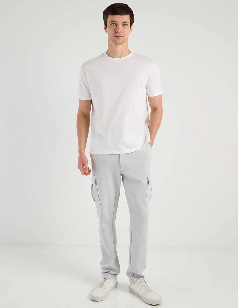 Playera cuello redondo para hombre 3