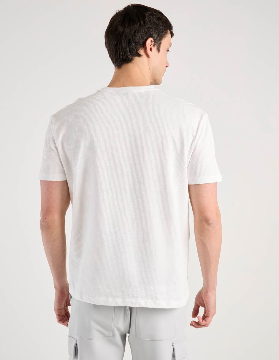 Playera cuello redondo para hombre 6