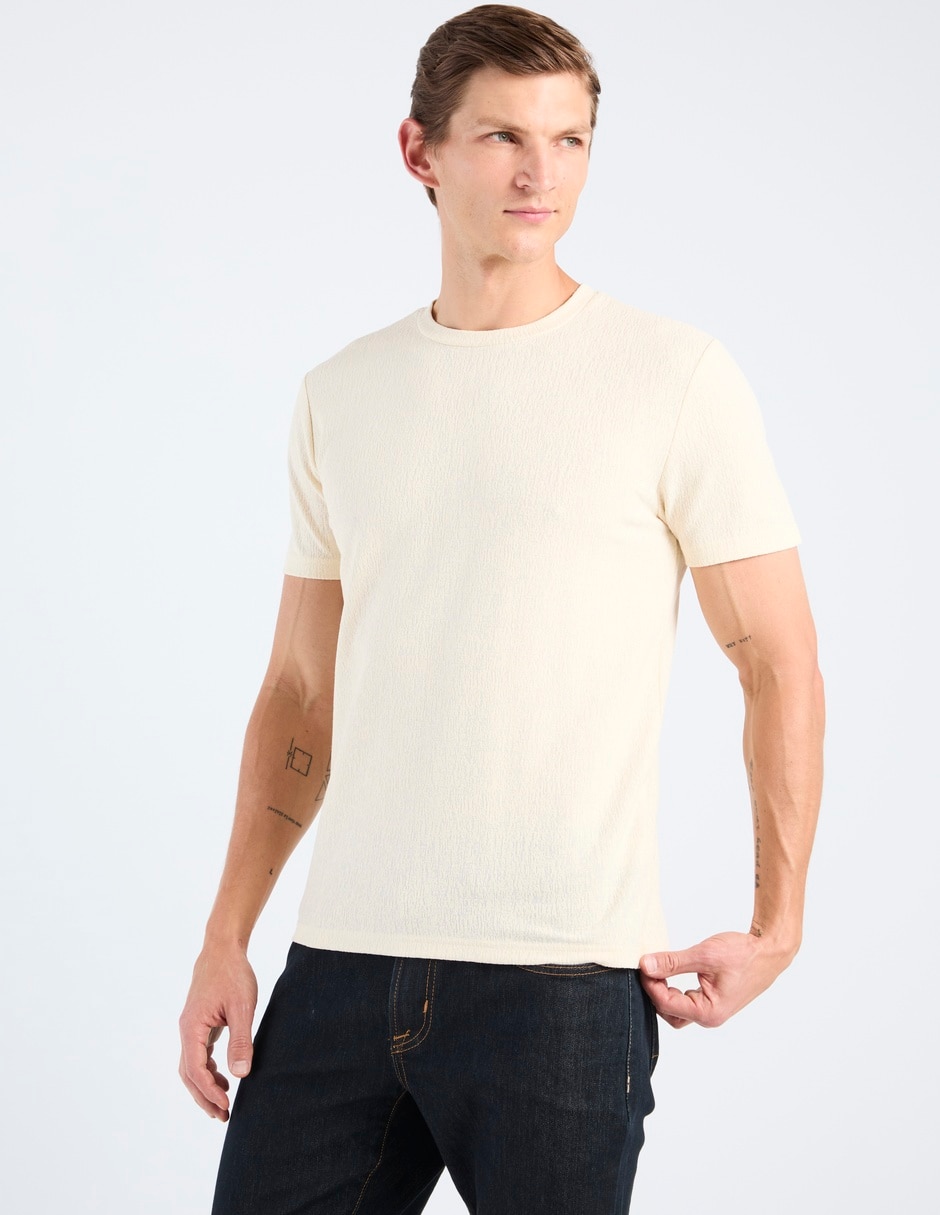 Playera cuello redondo para hombre Playera cuello redondo para hombre