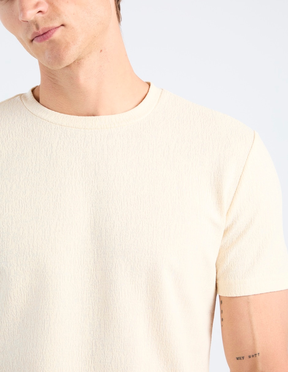 Playera cuello redondo para hombre 5