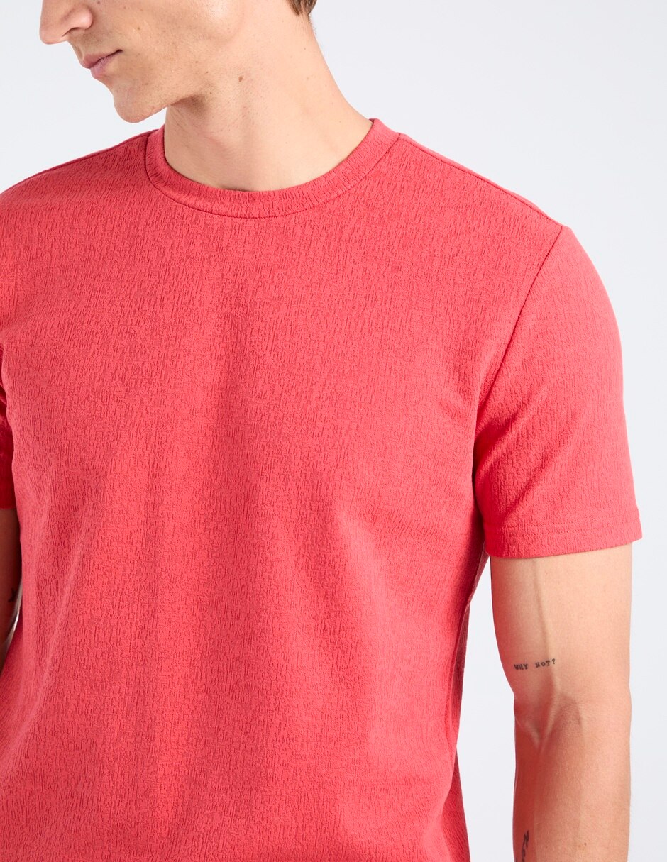 Playera cuello redondo para hombre 2