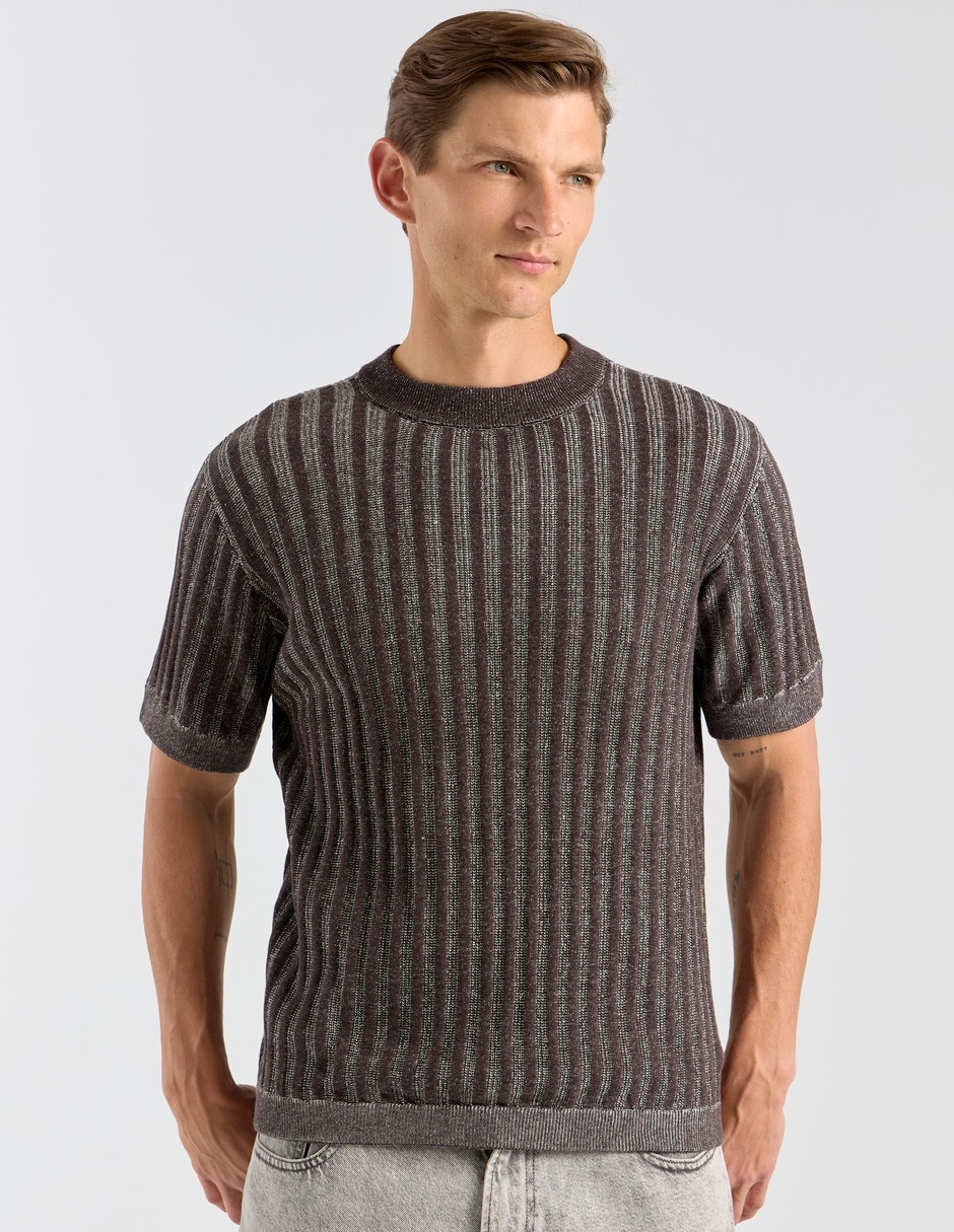 Playera Contempo cuello redondo para hombre