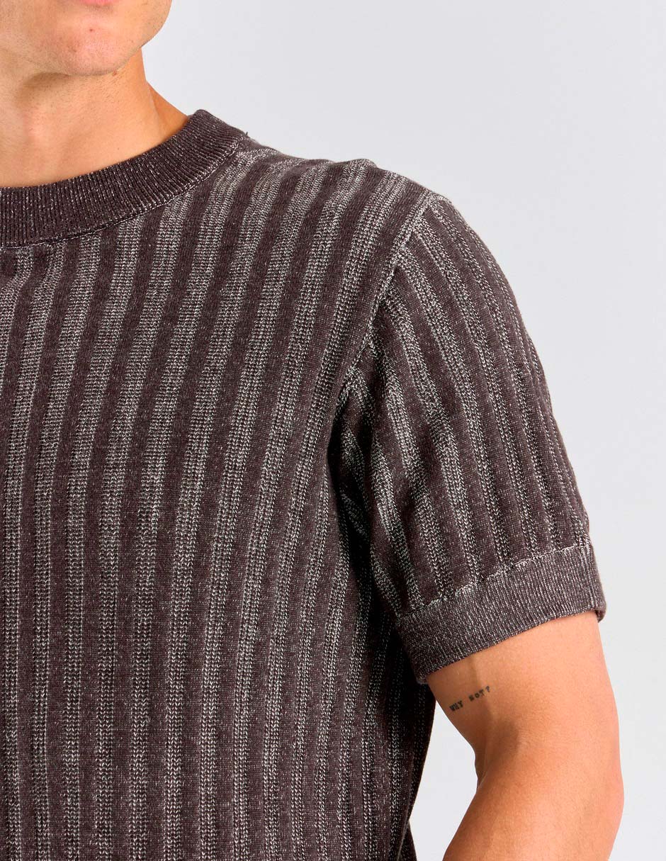 Playera Contempo cuello redondo para hombre