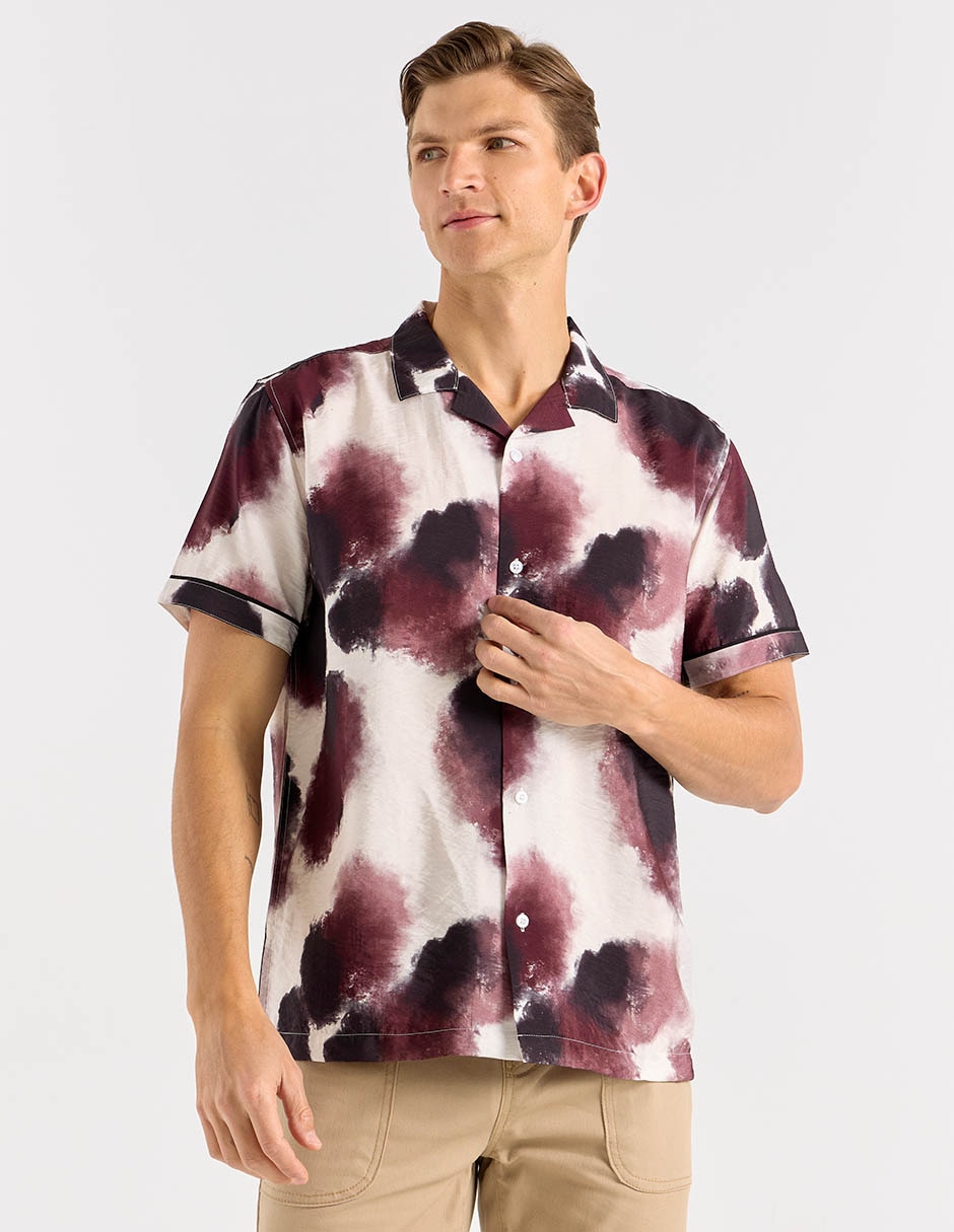 Camisa casual manga corta para hombre Camisa casual manga corta para hombre