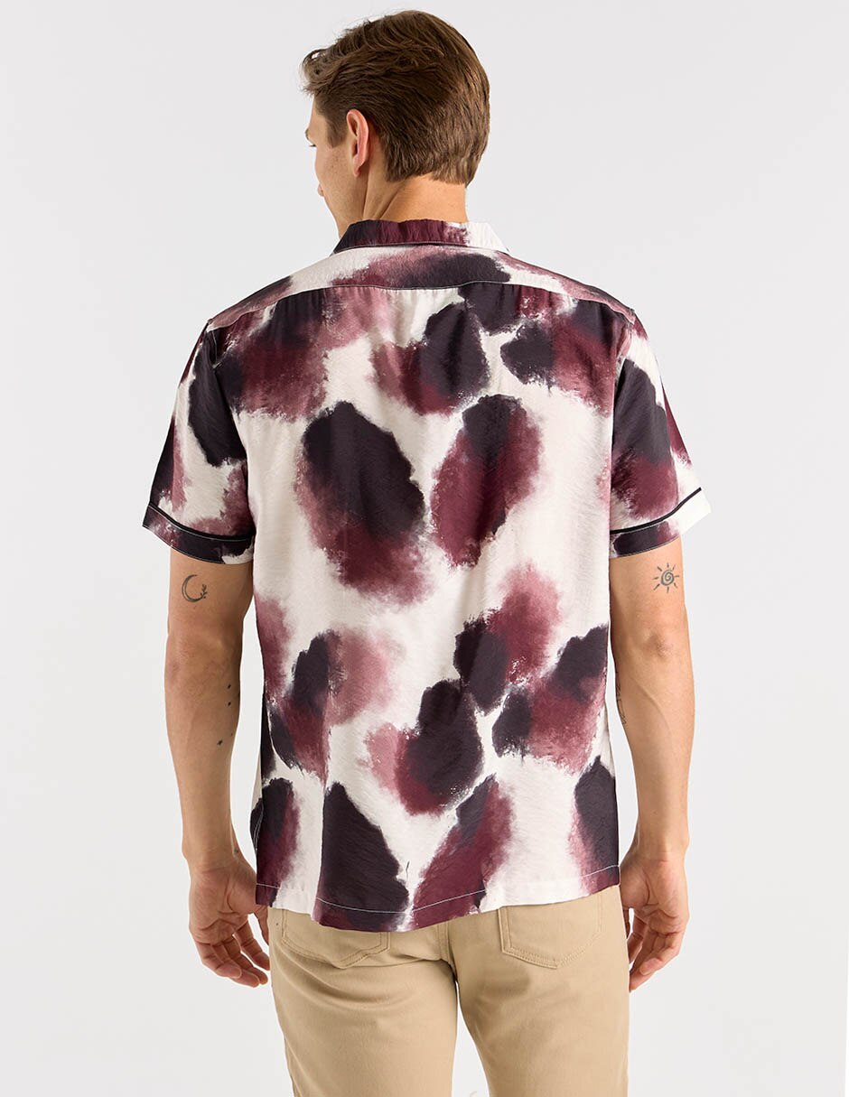 Camisa casual manga corta para hombre 6