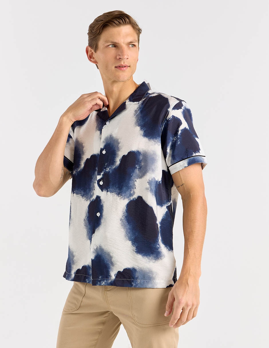 Camisa casual manga corta para hombre 2