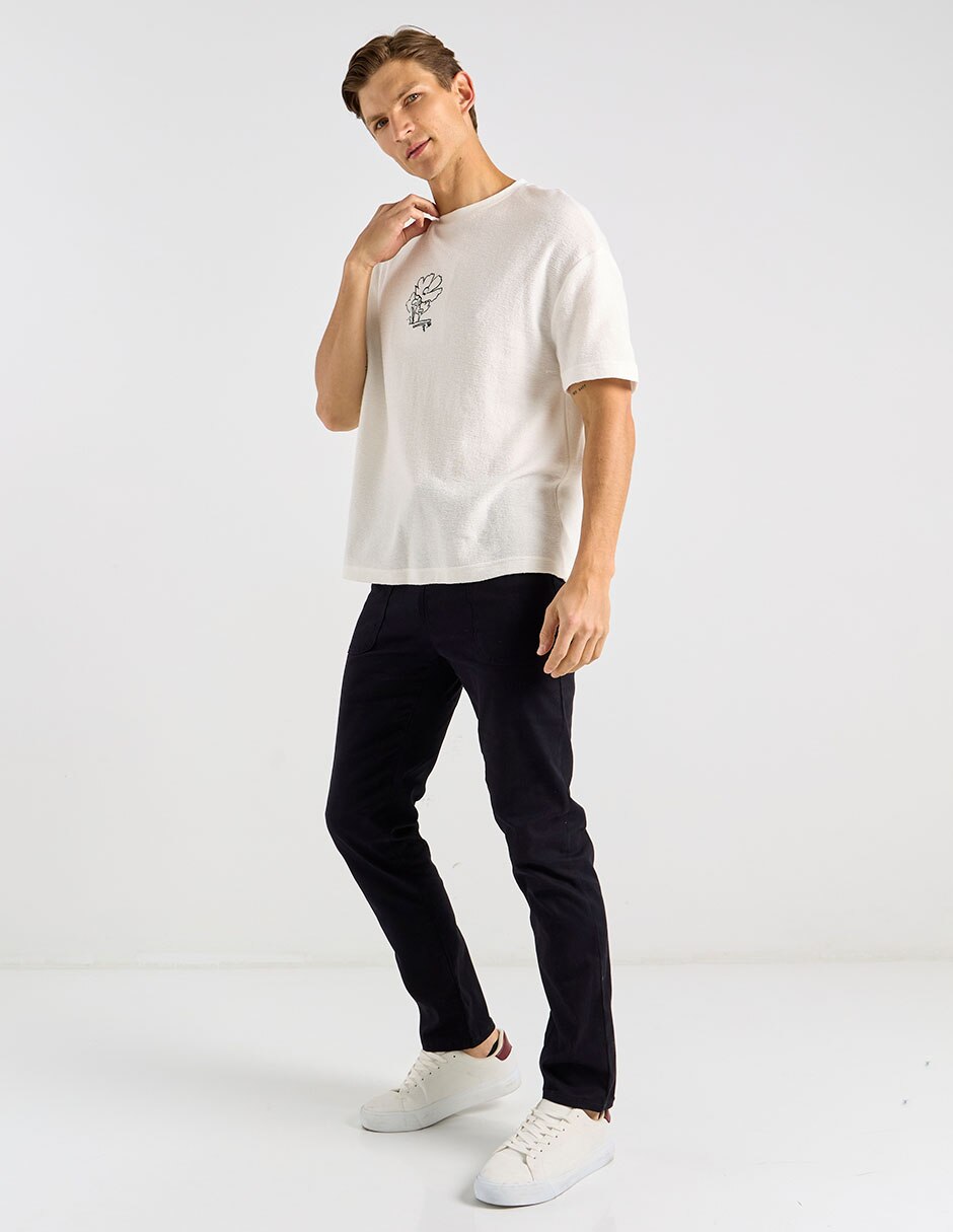 Playera cuello redondo para hombre 3