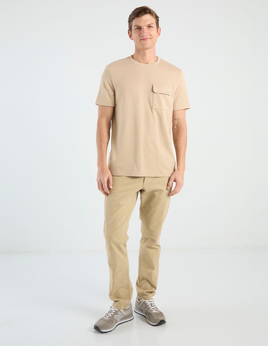 Playera cuello redondo para hombre 2