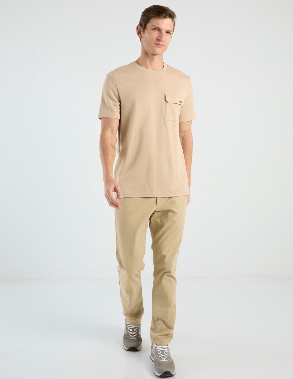 Playera cuello redondo para hombre 3