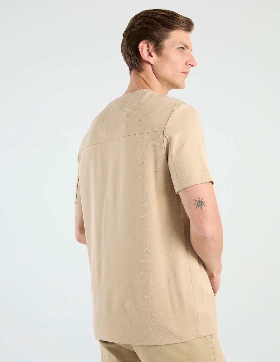 Playera cuello redondo para hombre 6