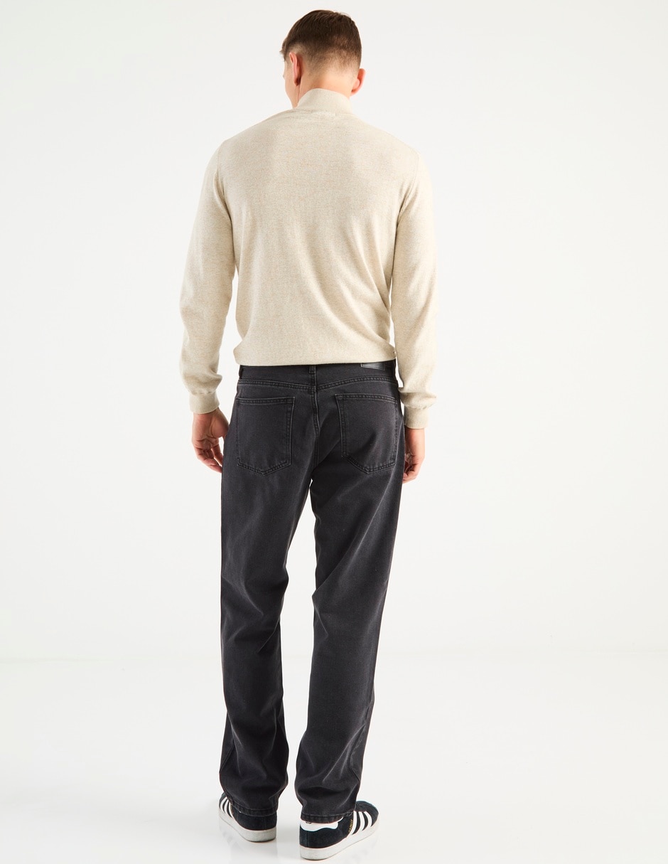 Jeans straight para hombre 4