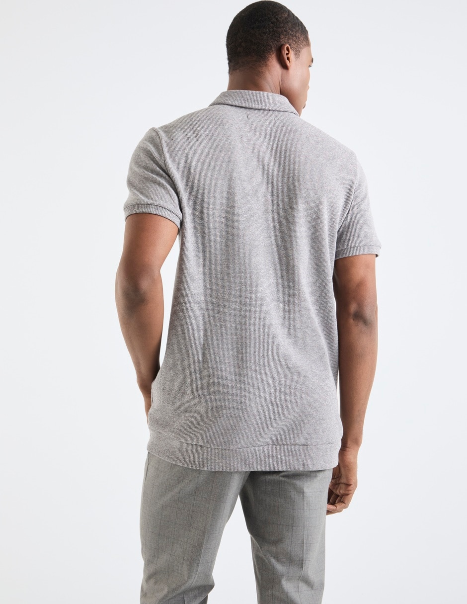 Playera cuello polo para hombre 4