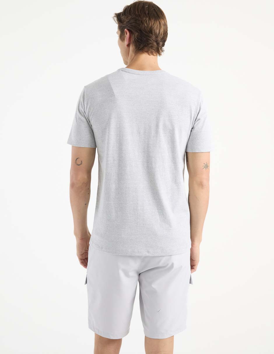 Playera cuello redondo para hombre 2