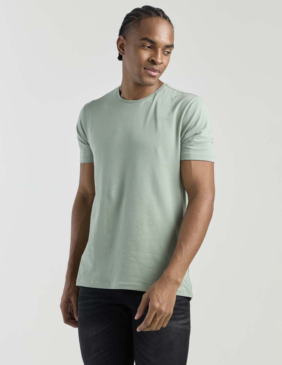 Playera cuello redondo para hombre