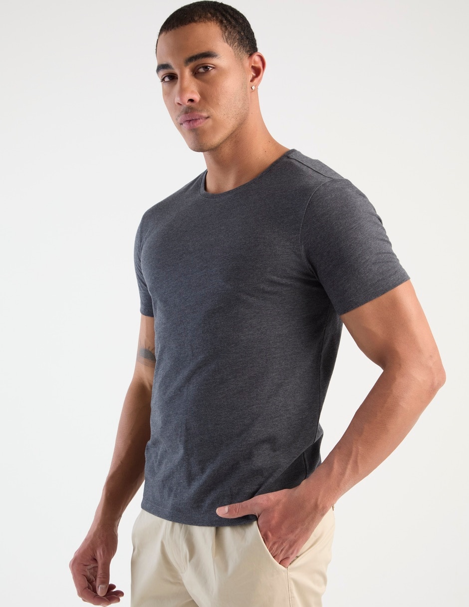 Playera cuello redondo para hombre
