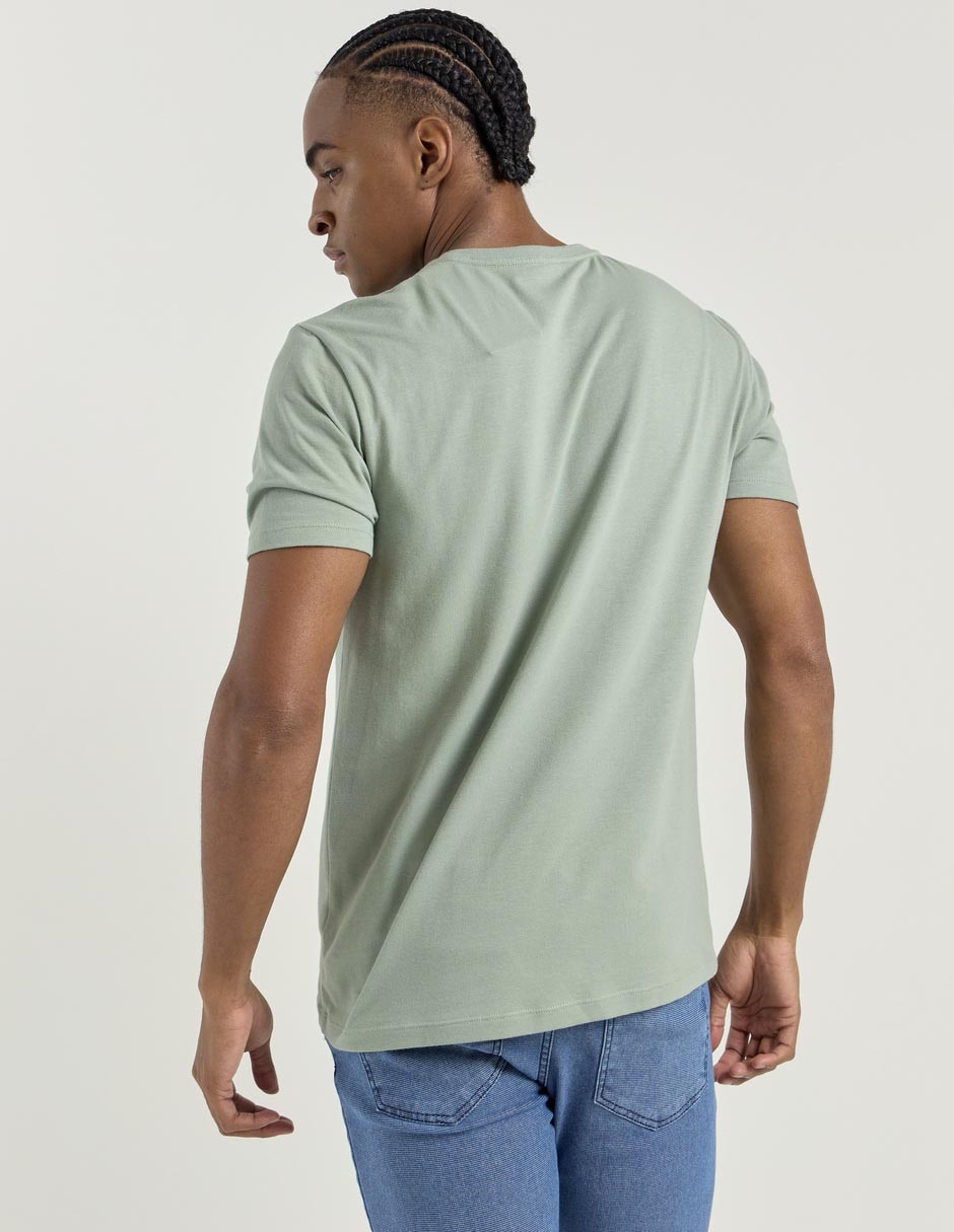 Playera cuello V para hombre 2