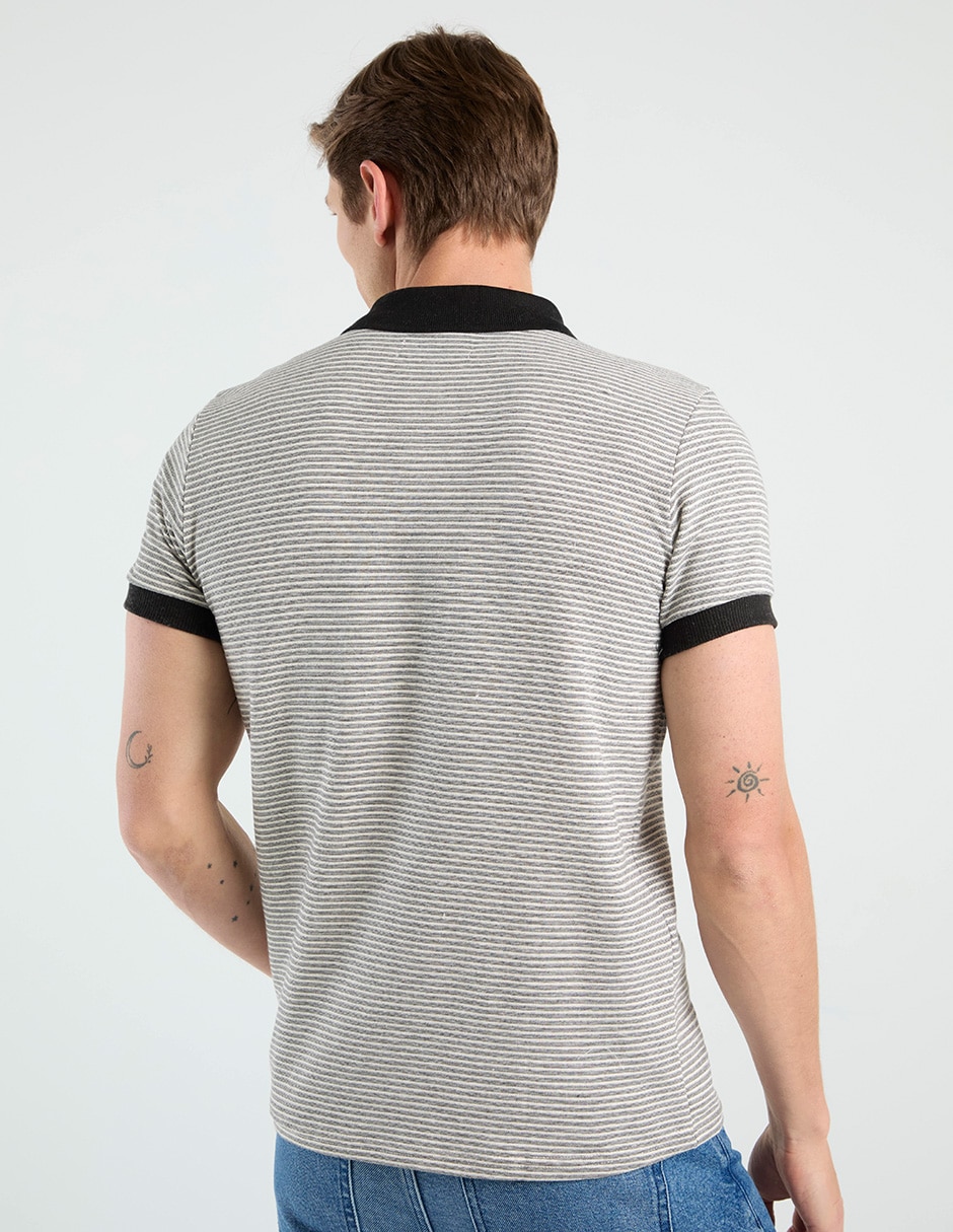 Playera cuello polo para hombre 6