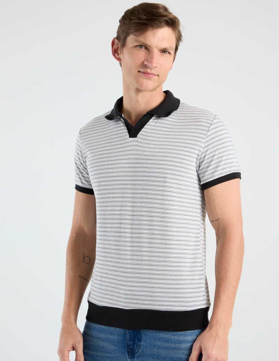 Playera tipo polo para hombre