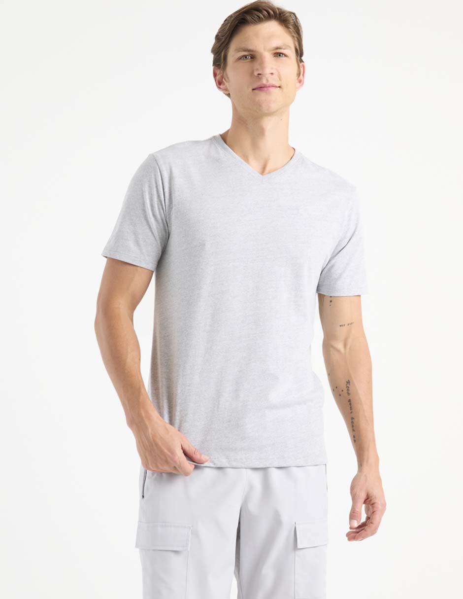 Playera cuello V para hombre Playera cuello V para hombre