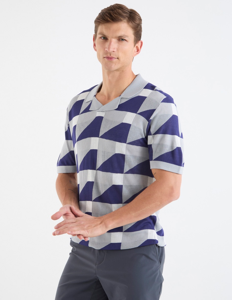 Playera cuello polo para hombre