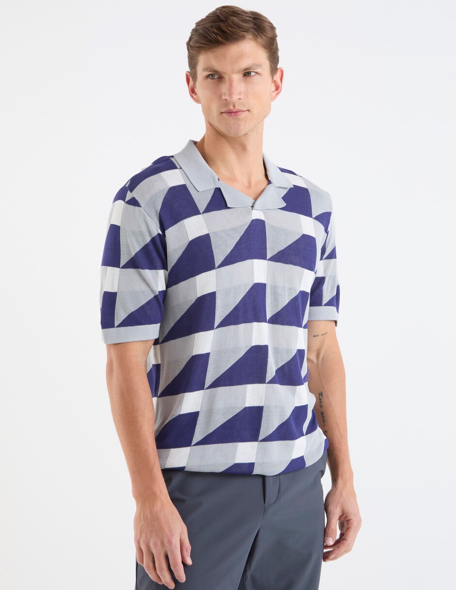 Playera cuello polo para hombre 2