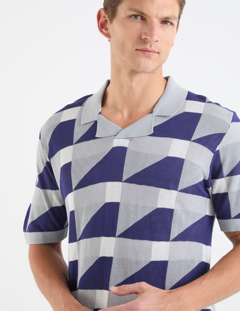 Playera cuello polo para hombre 4
