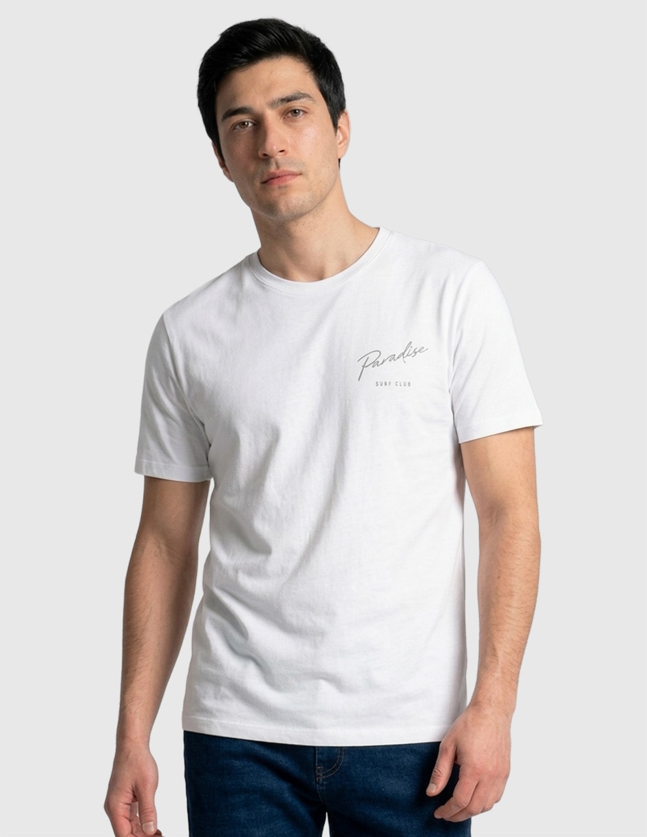 Playera cuello redondo para hombre Playera cuello redondo para hombre