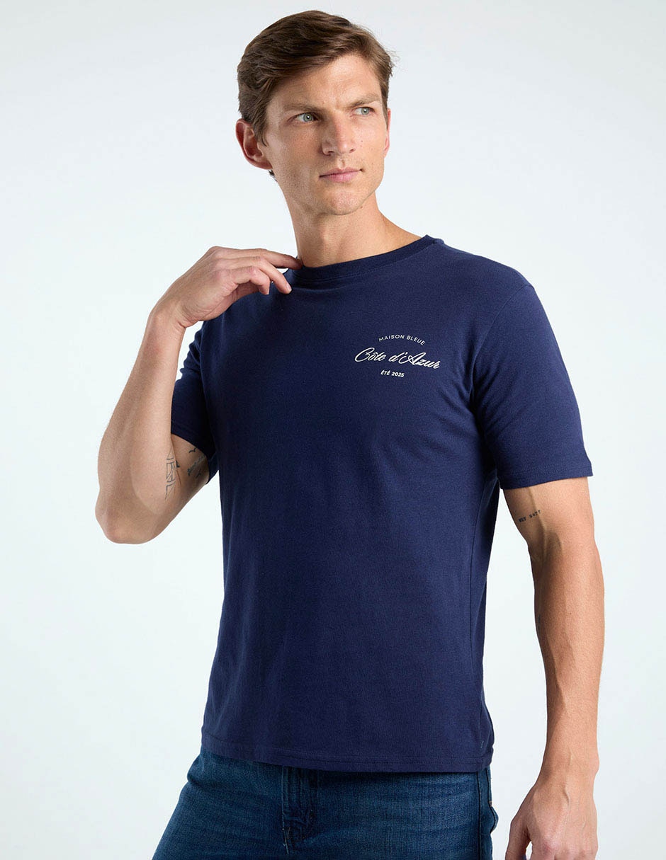 Playera cuello redondo para hombre Playera cuello redondo para hombre