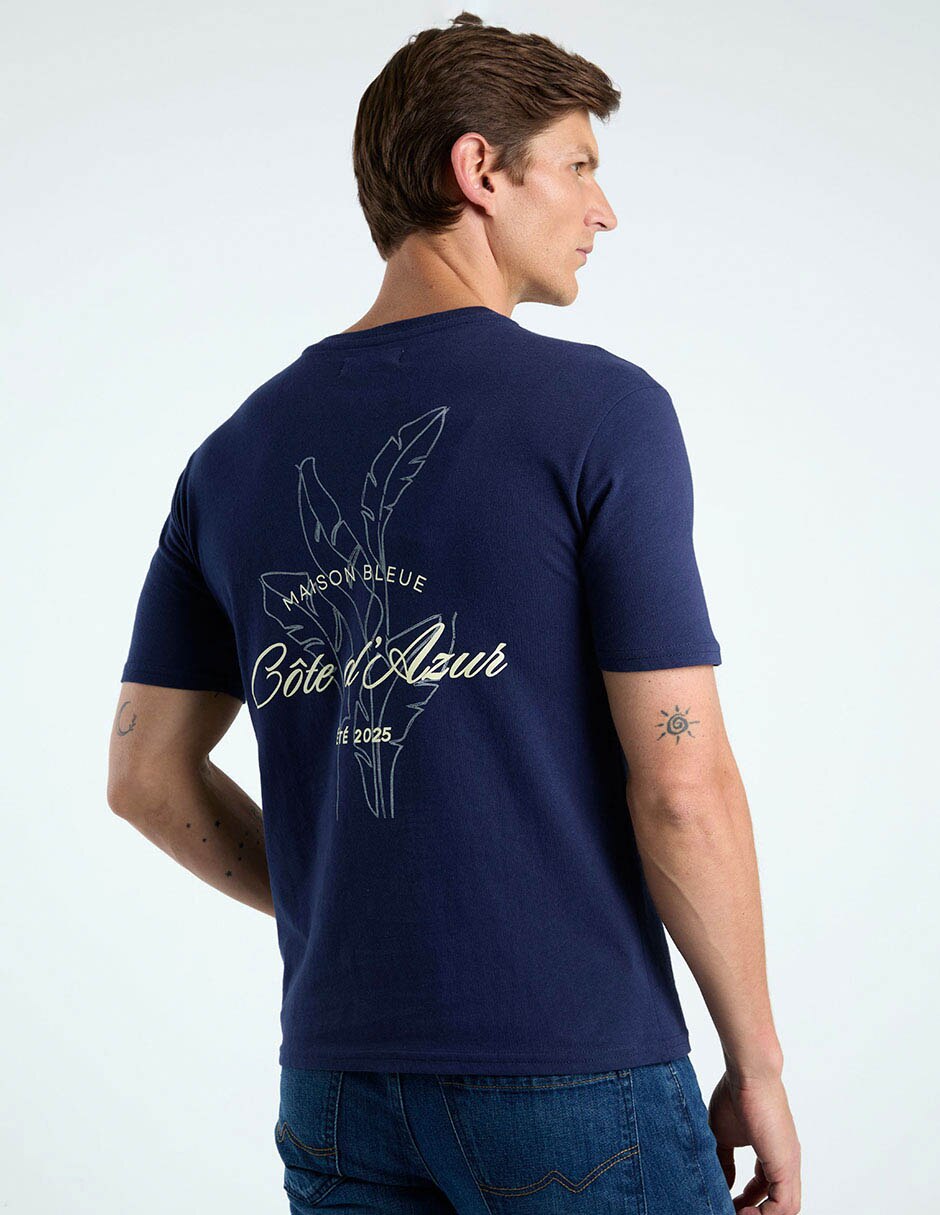 Playera cuello redondo para hombre 6