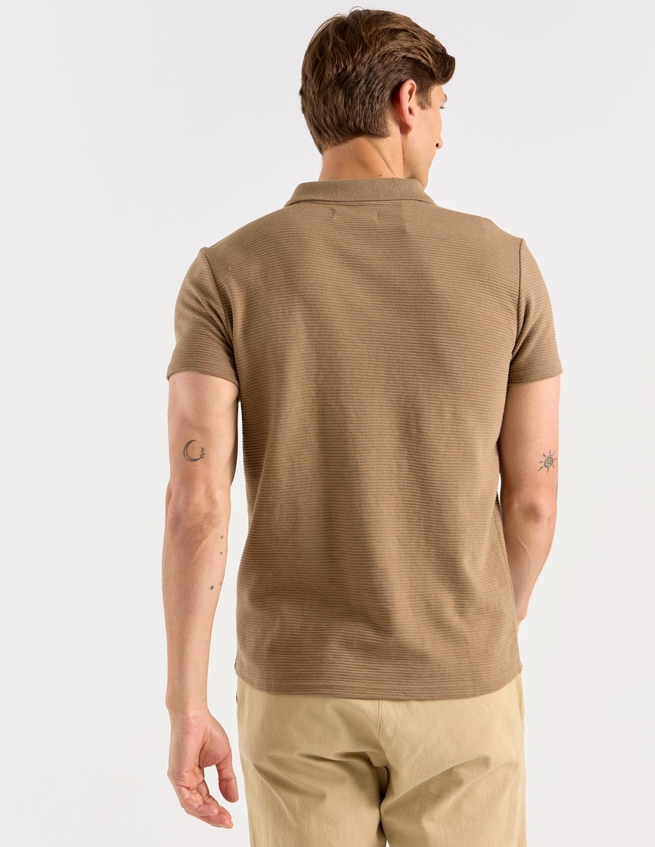 Playera cuello polo para hombre 6