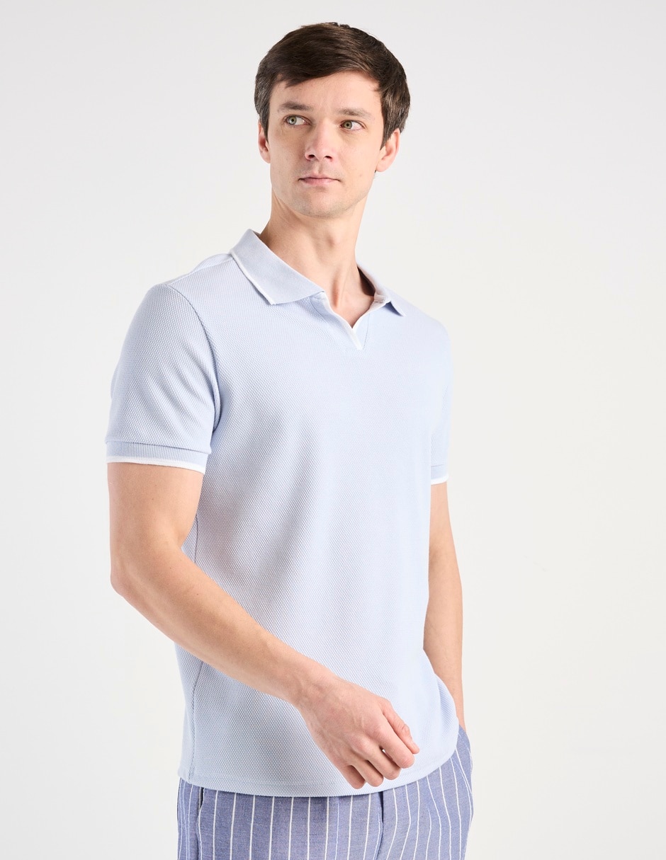Playera tipo polo para hombre
